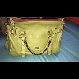 EUC Dooney and Bourke Moss Mini Florentine Satchel